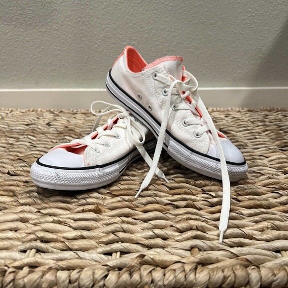 Converse Shoes - Converse‎ Juniors shoes 4 Chuck Taylor double tongue all star OX Hyper Orange